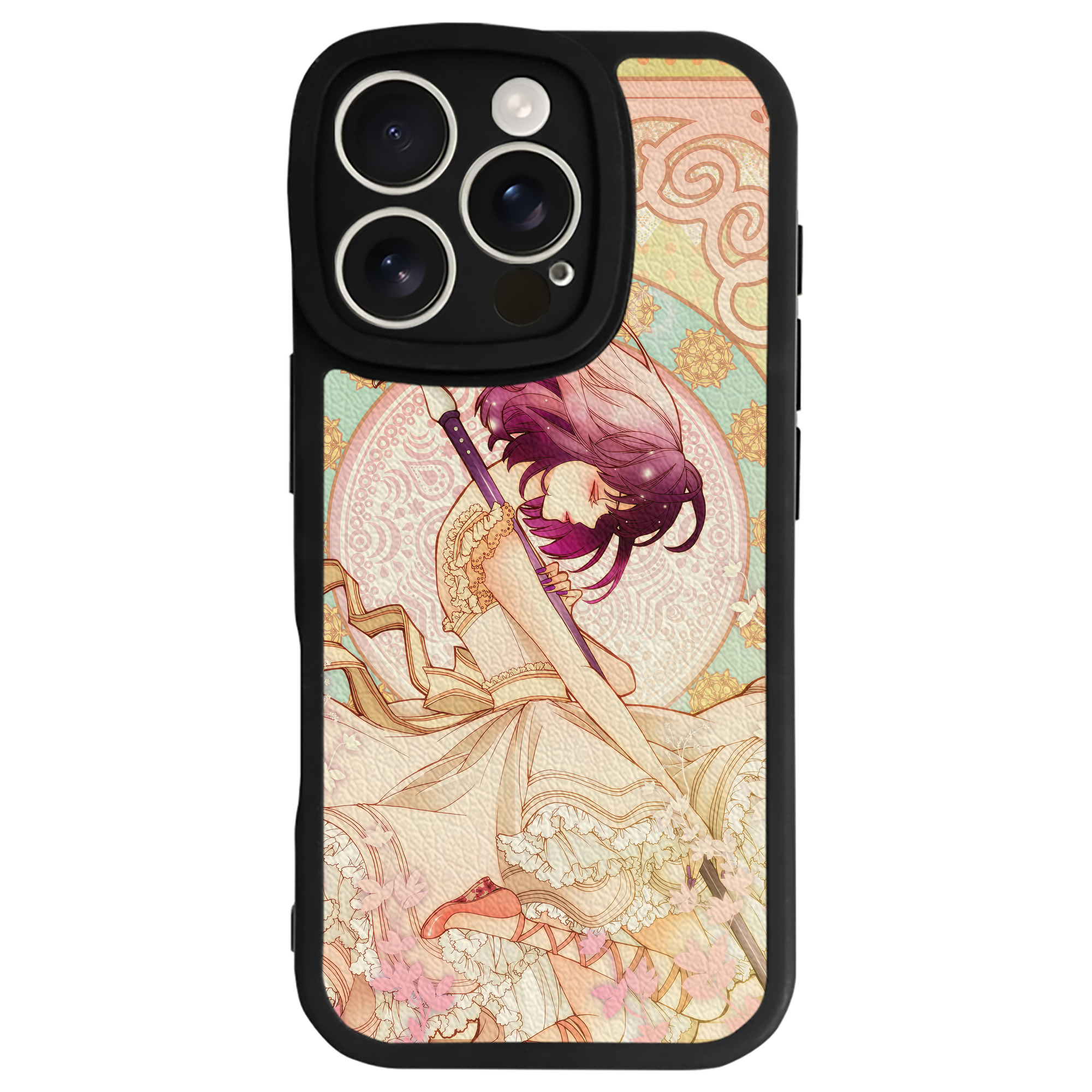 （画像用） 美少女戦士セーラームーン Sailor Moon 【iPhone 16シリーズ対応】シリコンスマホケース（レザー調） 材質：シリコン